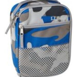 LL Bean Camo Lunchbox -GUC